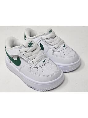 Nike Air Force 1 Low EasyOn Sneakers Toddler 5C White Comfort Lace Up FN0236-103